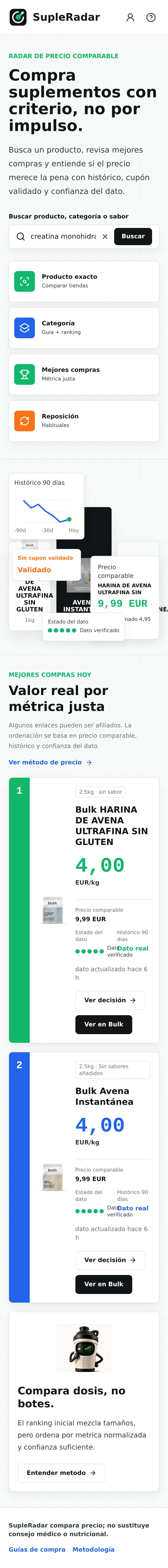 Inicio mobile