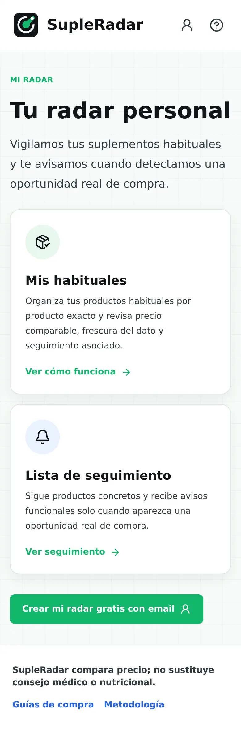 Mi Radar mobile