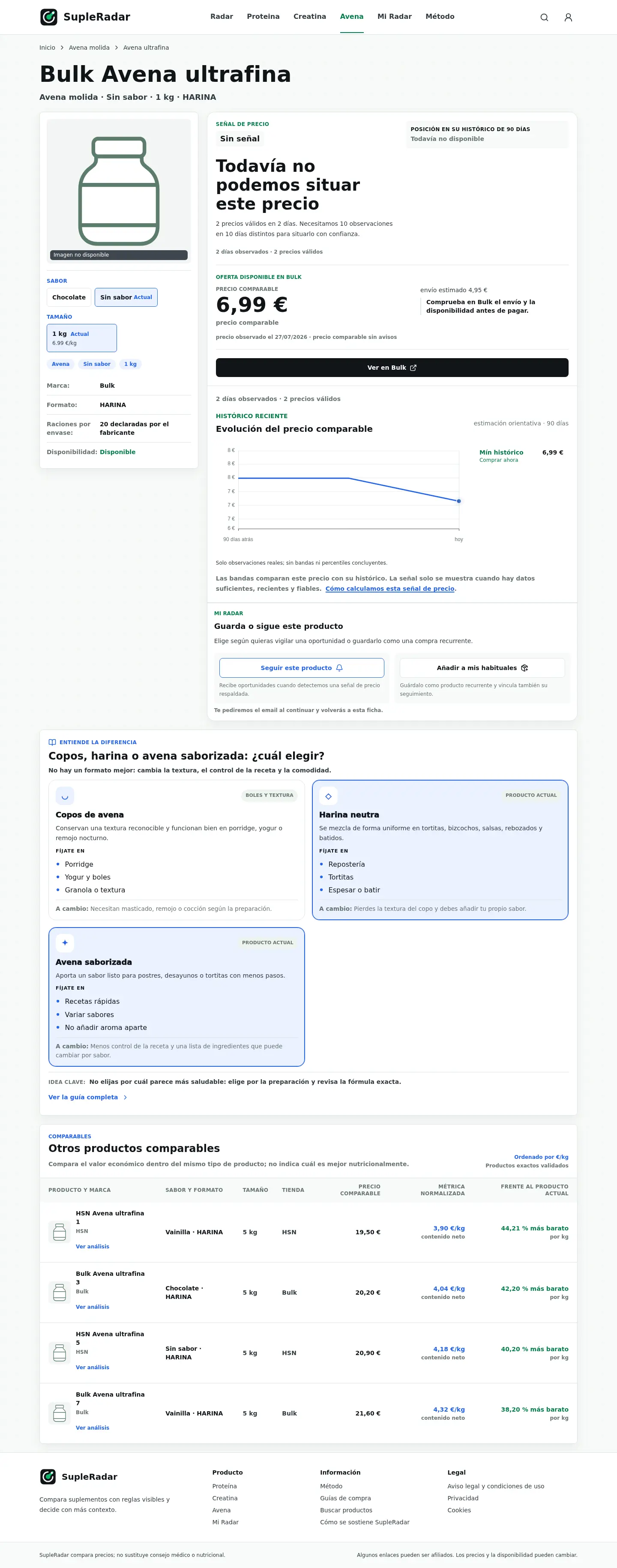 Variante con cupón y sin histórico desktop